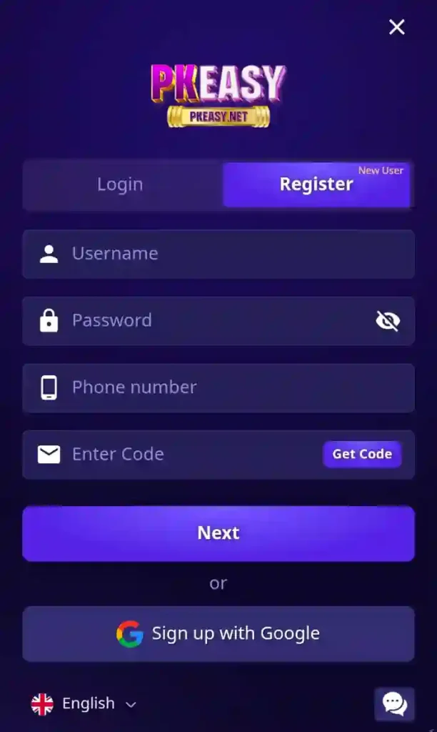 PKEASY Game Register Method 