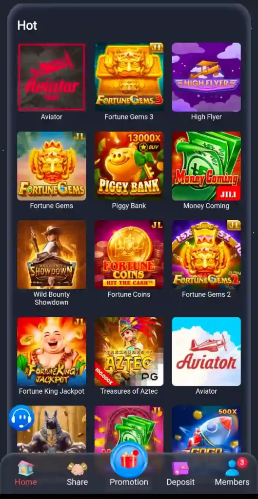 2888Bet Game Screenshot of home