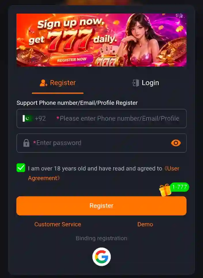 JK6JK667 Game Register 