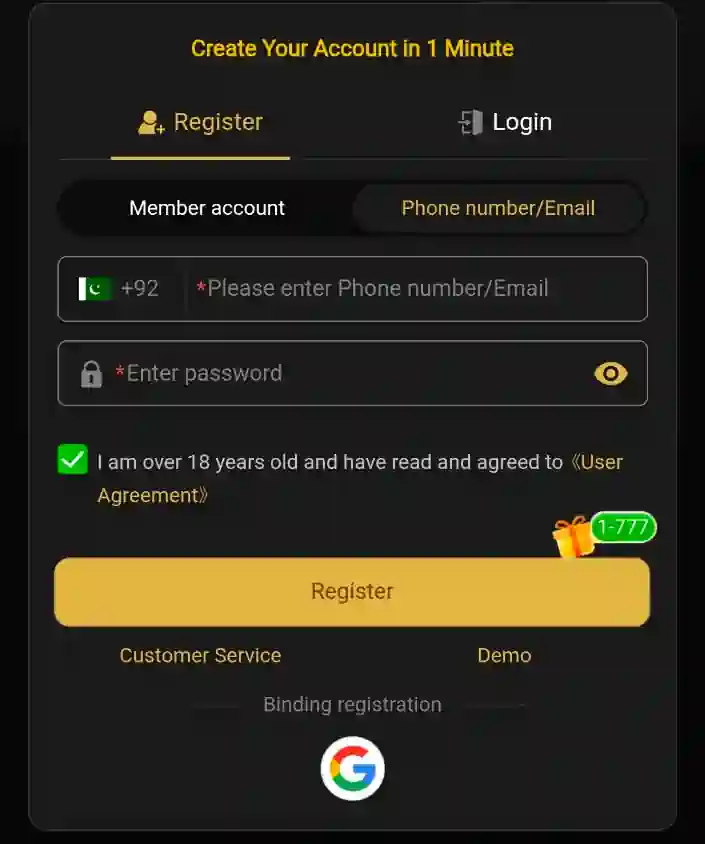 Register Method 